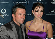 Lothar Matthäus und Freundin Liliana (Foto: Peter von Oppen)